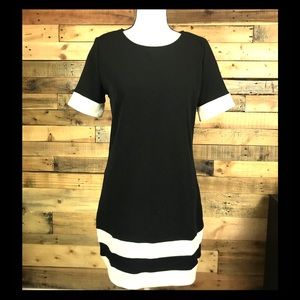 SHEIN Black and White Dress